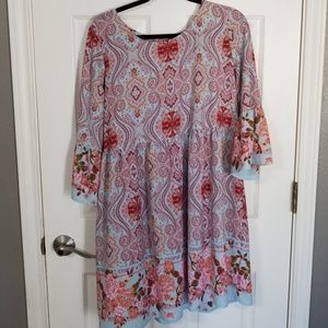 Flowy top with sleeves